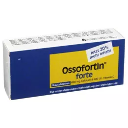 OSSOFORTIN forte tablete za žvakanje, 60 kom