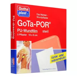 GOTA-POR PU Wundfilm 10x6 cm sterilni kolnik, 5 sati