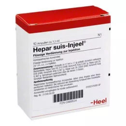HEPAR SUIS Injeel ampula, 10 sati