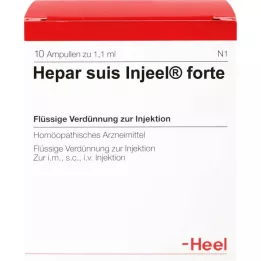 HEPAR SUIS INGEEL FORTE AMPOULE, 10 sati