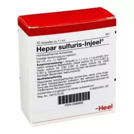 HEPAR SULFURIS INJEEL AMPOULE, 10 sati