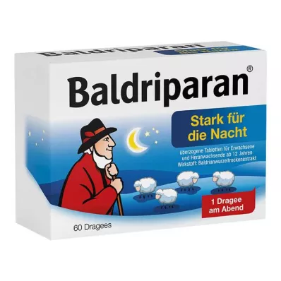 BALDRIPARAN Jake noćne obložene tablete, 60 kom