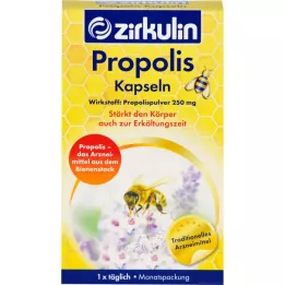 ZIRKULIN Propolis kapsule, 30 sati