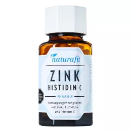 NATURAFIT Zink Histidin C kapsule, 90 ST