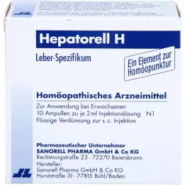 HEPATORELL h ampuli, 10x2 ml