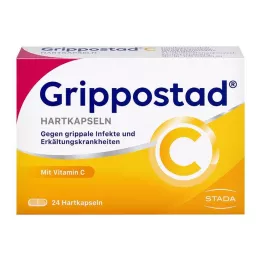 GRIPPOSTAD C tvrde kapsule, 24 kom
