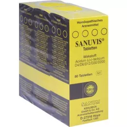 SANUVIS Tablete, 3x80 ST