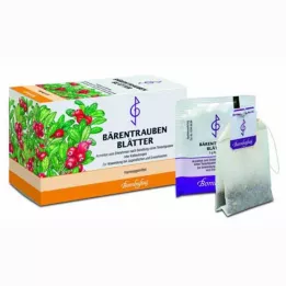 BÄRENTRAUBENBLÄTTER Filter vrećice, 20X3 g