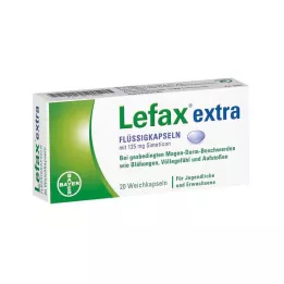 LEFAX ekstra tekuće kapsule, 20 kom