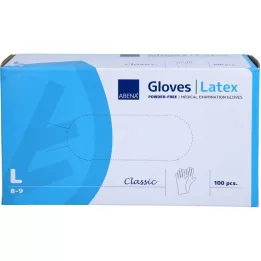 HANDSCHUHE Latex nepuderirani veliki 4389, 100 kom
