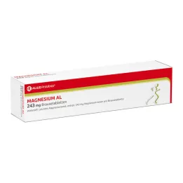 MAGNESIUM AL 243 mg šumeće tablete, 60 kom