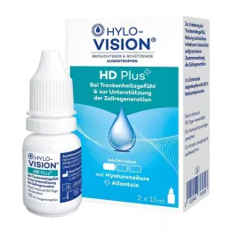 HYLO-VISION HD Plus kapi za oči, 2X15 ml