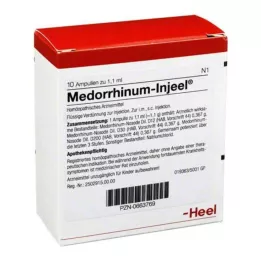 MEDORRHINUM Injeel ampula, 10 sati