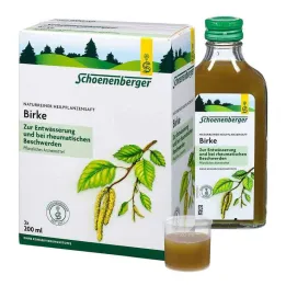 Sok od breze Schoenenberger, 3X200 ml