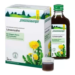 LÖWENZAHN SAFT Schoenenberger sokovi ljekovitog bilja, 3X200 ml
