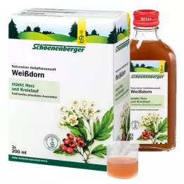 WEISSDORN SAFT Schoenenberger sokovi ljekovitog bilja, 3X200 ml