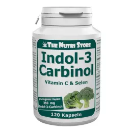 INDOL-3-Carbinol 250 mg vegetarijanske kapsule, 120 kom