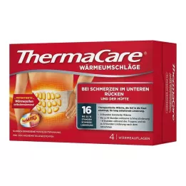 THERMACARE Oblozi za leđa S-XL za ublažavanje bolova, 4 komada