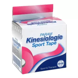 KINESIOLOGIE Sportska traka 5 cmx5 m roza, 1 kom