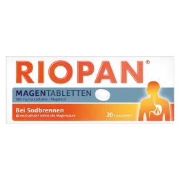 RIOPAN Tablete za želudac Tablete za žvakanje, 20 kom