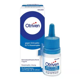 OTRIVEN 0,1% kapi za nos za odrasle i školsku djecu, 10 ml