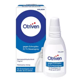 OTRIVEN 0,1% sprej za nos za odrasle i školsku djecu, 10 ml