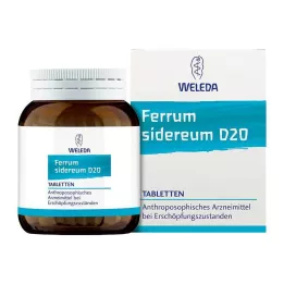 FERRUM SIDEREUM D 20 tableta, 80 kom