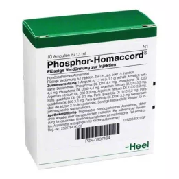 PHOSPHOR HOMACCORD AMPOULE, 10 sati