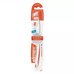 ELMEX interX Caries Protection četkica za zube kratke glave Medium, 1 kom