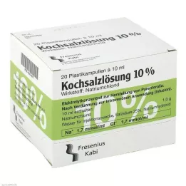 KOCHSALZLÖSUNG 10% koncentrat otopine za infuziju, 20X10 ml