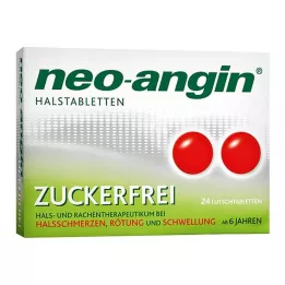 NEO-ANGIN Pastile za grlo bez šećera, 24 kom