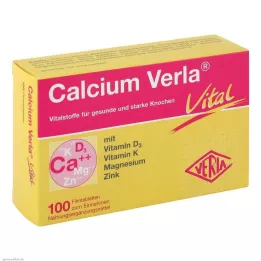 CALCIUM VERLA Vital filmom obložene tablete, 100 kom