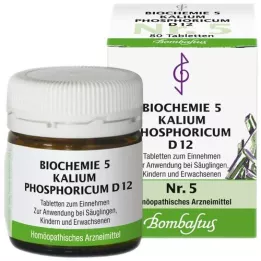 BIOCHEMIE 5 Kalijeve fosfor d 12 tableta, 80 ST