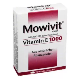 MOWIVIT Vitamin E 1000 kapsula, 20 kom