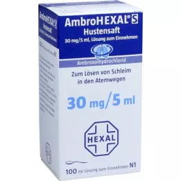 AMBROHEXAL S kašalj sok 30 mg/5 ml, 100 ml