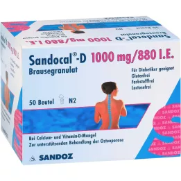 SANDOCAL D 1000/880 granule, 50 sati