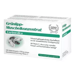 GRÜNLIPPMUSCHEL KONZENTRAT Kapsule, 180 ST