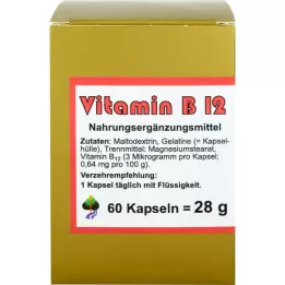 VITAMIN B12 kapsule, 60 ST