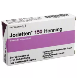 JODETTEN 150 Henning tableta, 100 kom