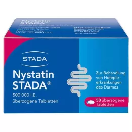 NYSTATIN STADA 500 000 IU obložene tablete, 50 kom