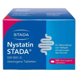 NYSTATIN STADA 500 000 IU obložene tablete, 100 kom