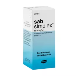 SAB simplex oralna suspenzija, 30 ml