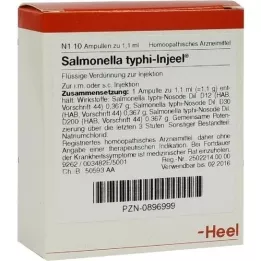 SALMONELLA TYPHI Injeel ampula, 10 sati