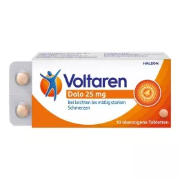 VOLTAREN Dolo 25 mg obložene tablete, 10 kom