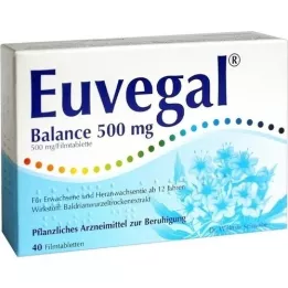 EUVEGAL Uravnoteženi tablete od 500 mg, s prekrivenim tabletama, 40 ST
