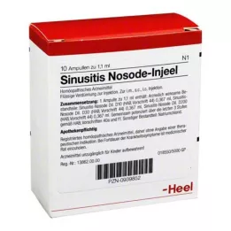 SINUSITIS Nosode Injeel ampule, 10 kom