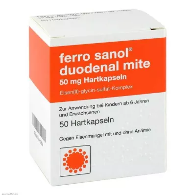 FERRO SANOL duodenalna grinja 50 mg gastrorezistentna tableta, 50 kom