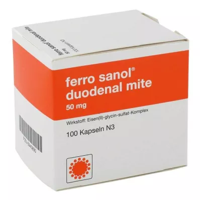 FERRO SANOL duodenalna grinja 50 mg gastrorezistentna tableta, 100 kom