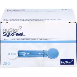 MYSTAR SylkFeel lancete 28 G, 100 kom