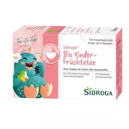 SIDROGA Organske dječje voćne filter vrećice za čaj, 20X1,5 g